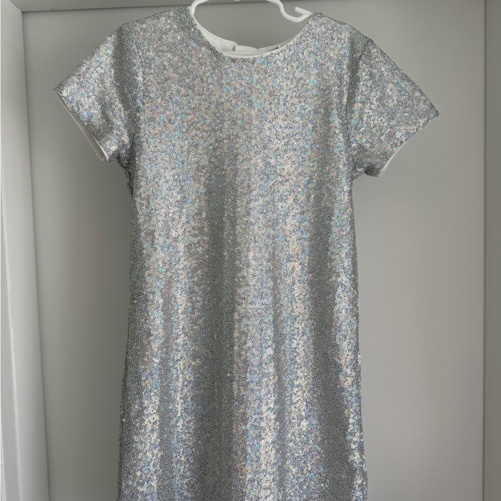 Calvin Klein Silver Girls Dress
